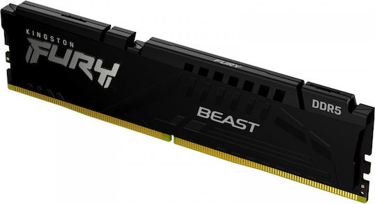 Kingston Fury Beast DDR5 32GB RAM με 2x16GB Modules και Ταχύτητα 5200 για Desktop