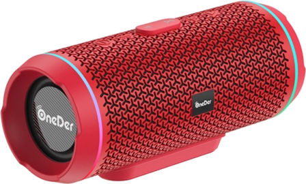 OneDer V10 Ηχείο Bluetooth 10W Κόκκινο