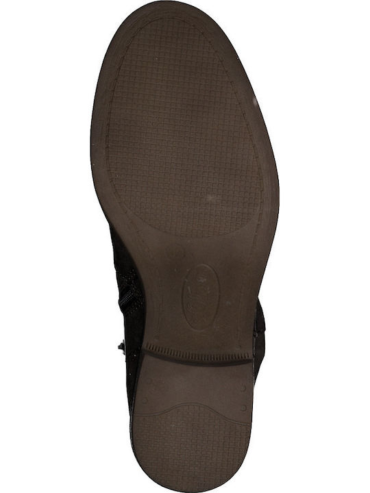 Anatomic Synthetic Leather Women's Boots with Zipper Gray