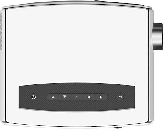 Byintek Byintek K18 Smart Projector LCD Full HD Λάμπας LED με Wi-Fi και Ενσωματωμένα Ηχεία