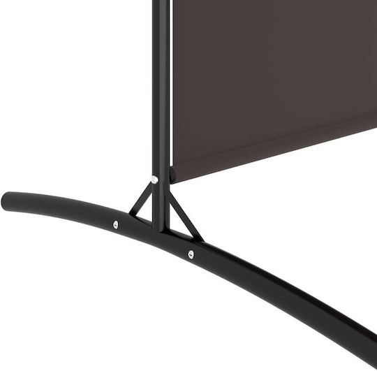 vidaXL Dekorativer Raumteiler Stoff mit 2 Paneelen 348x180cm