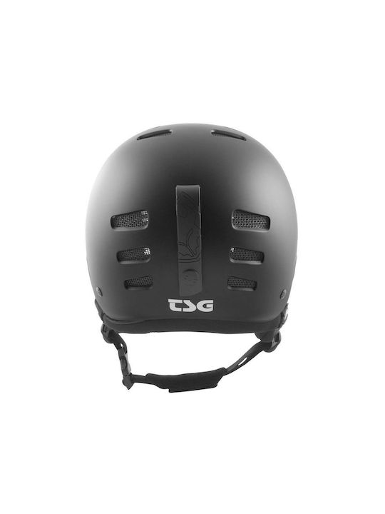 TSG Arctic Kraken Solid Helmet for Ski & Snowboard Black