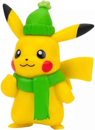 Jazwares Holiday Pikachu & Eevee Pokemon για 4+ Ετών (Διάφορα Σχέδια)