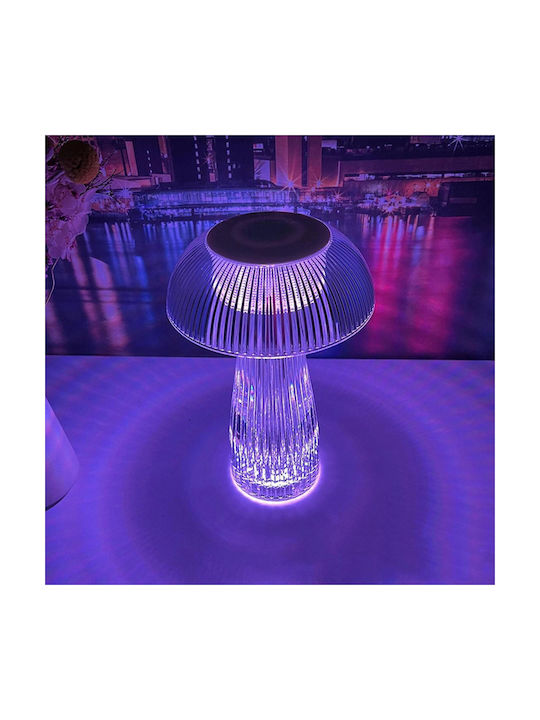 Andowl Διακοσμητικό Φωτιστικό LED RGB Μανιτάρι 16.5εκ.