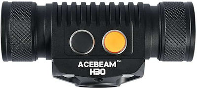 Acebeam Wiederaufladbar Stirnlampe LED Wasserdicht IP68 mit maximaler Helligkeit 4000lm H30