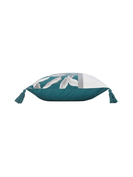 Sofa Cushion L-C Isibelle Made of 100% Cotton Blue 40x40cm