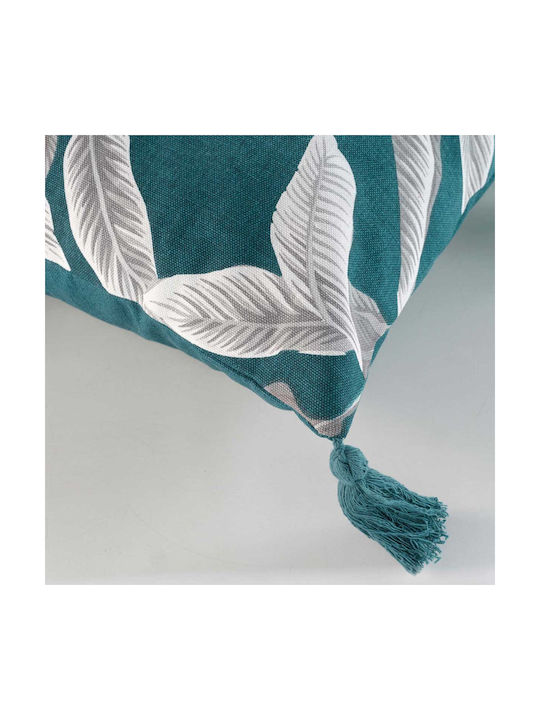 Sofa Cushion L-C Isibelle Made of 100% Cotton Blue 40x40cm