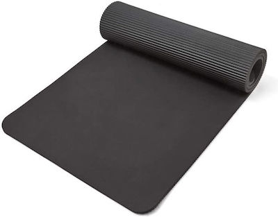 Reebok Στρώμα Γυμναστικής Yoga/Pilates Μαύρο (183x61x1cm)