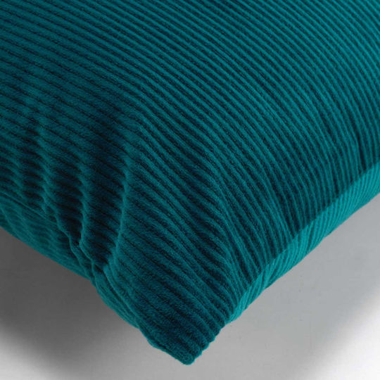 Sofa Cushion L-C Casual From Velvet Petrol Blue 40x40cm