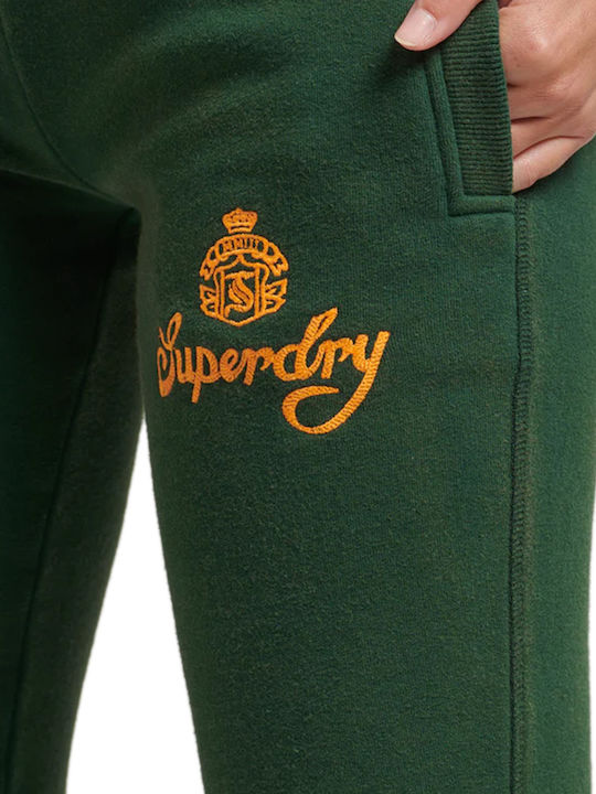 Vintage Pride & Craft Pantaloni de Trening cu elastic Enamel Green