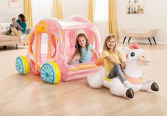 Intex Inflatable Princess Carriage for Ages 3+