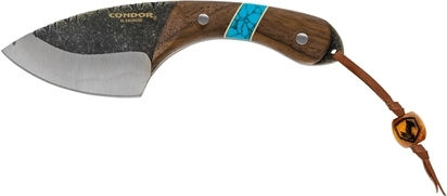 Condor Tool & Knives Blue River Skinner Μαχαίρι Καφέ σε Δερμάτινη Θήκη