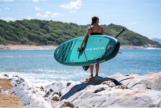 Aqua Marina Breeze Inflatable SUP Board with Length 3m Green