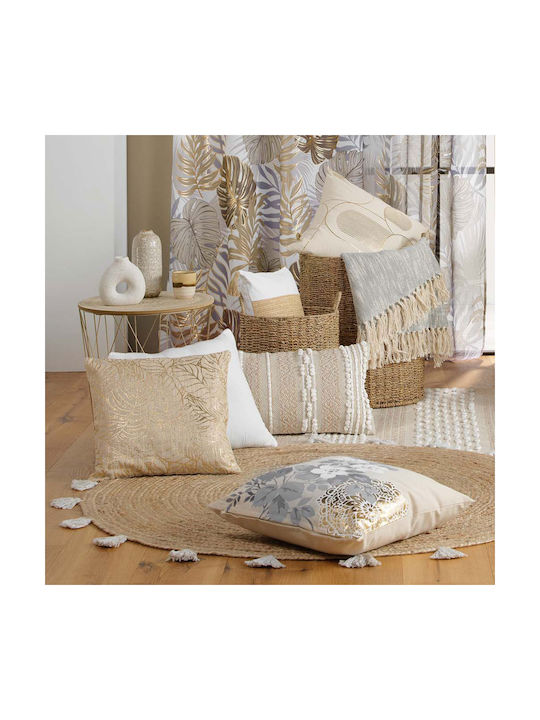 Douceur d'Intérieur Sofa Cushion L-C Blanca Beige 30x50cm