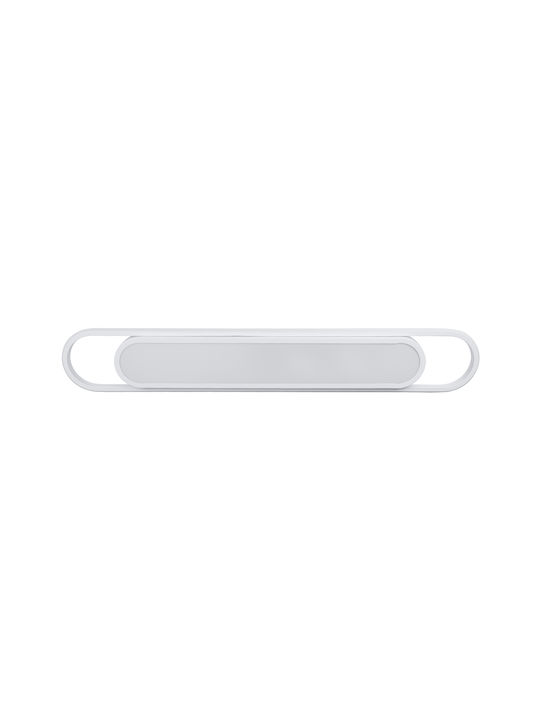 GloboStar Igor Ceiling Mount Light 81cm White with Integrated LED