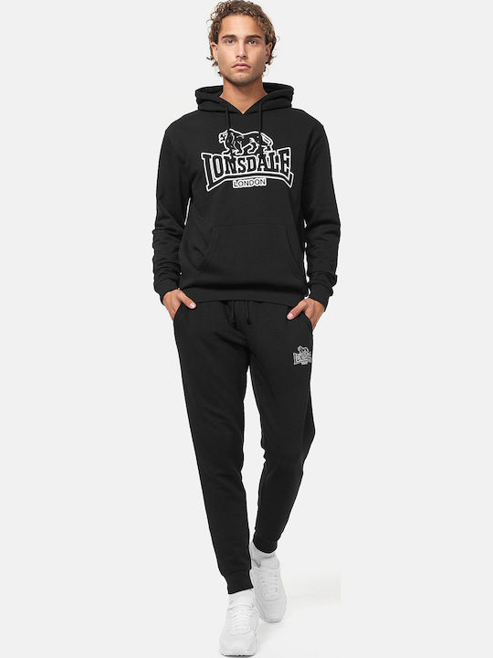 Fochabers Sweatshirt with Hood Black