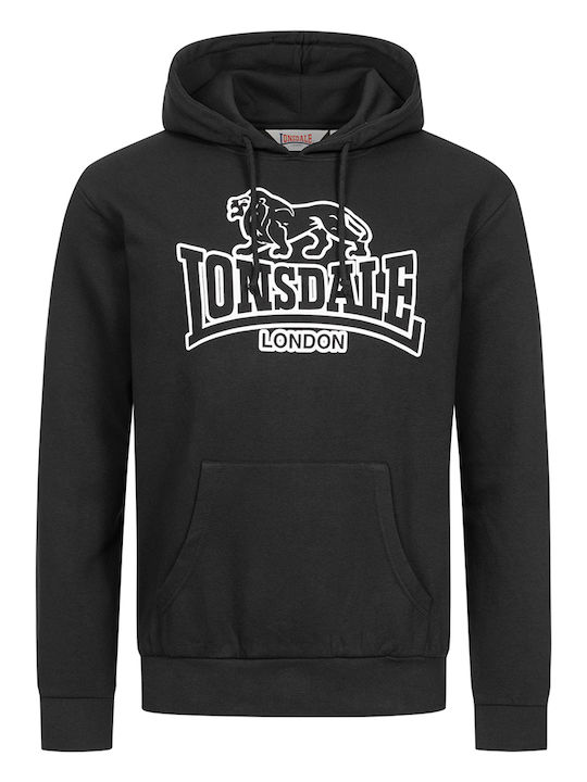 Fochabers Sweatshirt with Hood Black