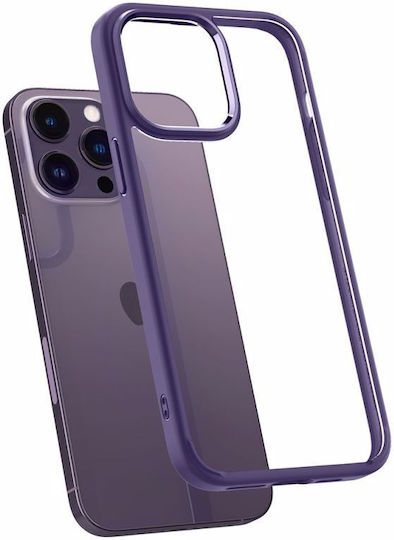 Spigen Ultra Hybrid Задна корица Пластмаса 2мм Deep Purple (iPhone 14 Pro)