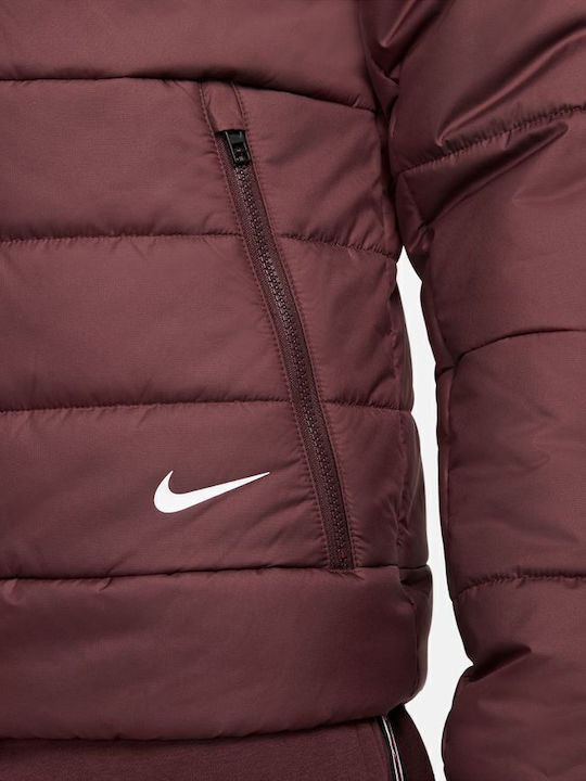 Зимно Мъжко Яке Puffer Бордо