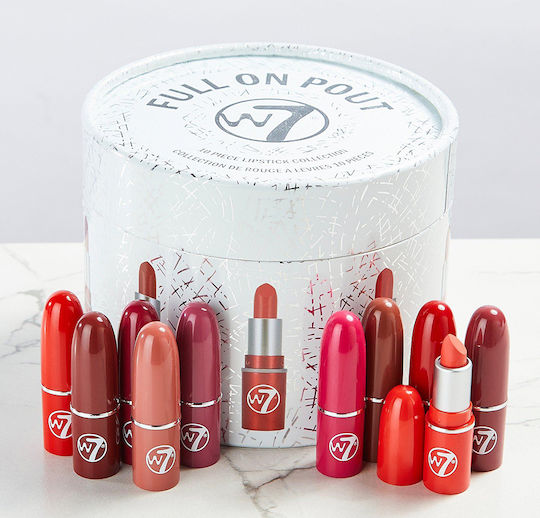 W7 Cosmetics Full On Pout Elektrische Gitarren Lippenstift Schwer durchsichtig