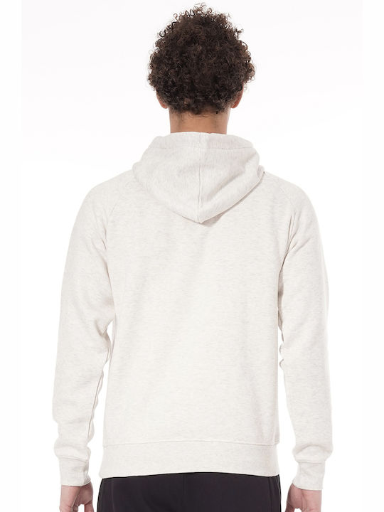 Magnetic North Herren Sweatshirt mit Kapuze und Taschen Oat Melange