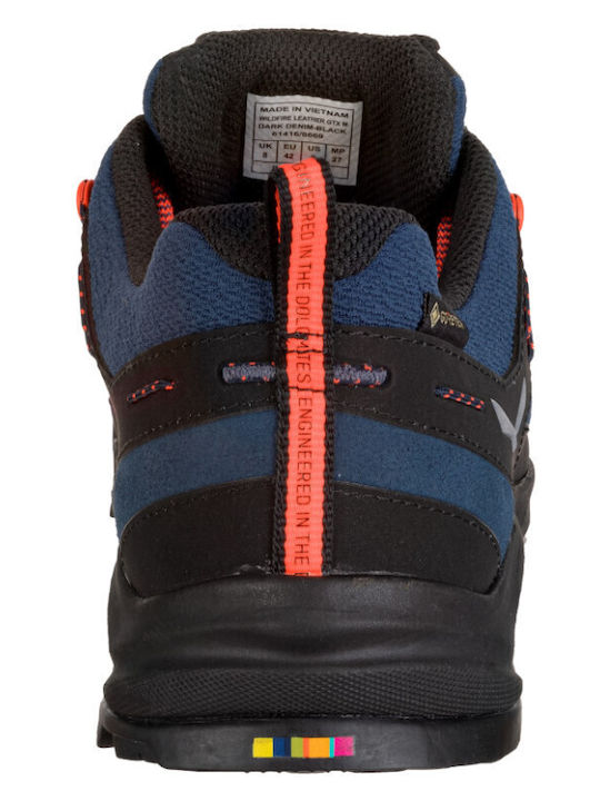 Salewa Wildfire GTX Herren Wanderschuhe Wasserdicht mit Gore-Tex-Membran Blau