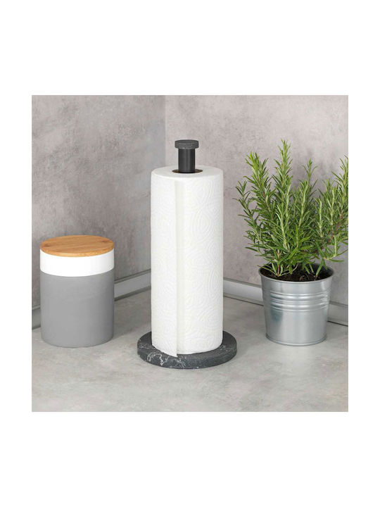 Wenko Plastic Paper Towel Holder Black 53212100