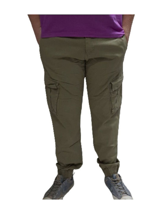 MEN'S CARGO PANTS REX (CHAKI)