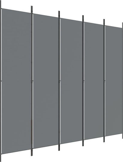 vidaXL Raumteiler Stoff 250x220cm vidaXL Raumteiler Stoff 250x220cm