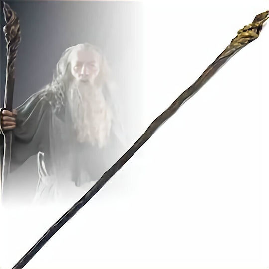 The Noble Collection Hobbit: Gandalf Gandalf's Illuminating Staff Ρέπλικα μήκους 185εκ. σε Κλίμακα 1:1