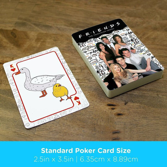 Aquarius Friends Playing Icons Collectible Playing Cards Laminated for Poker