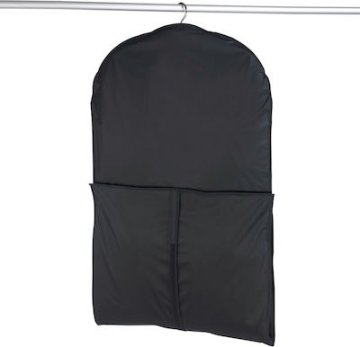 Wenko Fabric Coat Storage Case Black 60x150cm