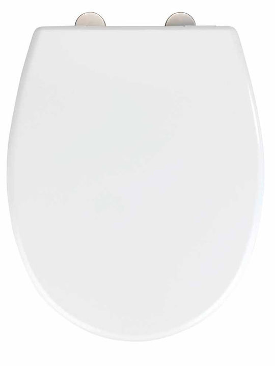 Wenko Plastic Toilet Seat White Vorno Neo 46cm