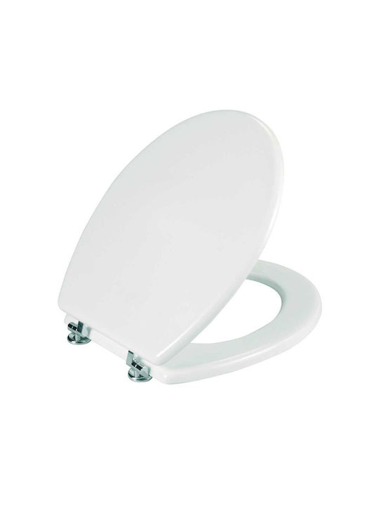 Wenko Bali Καπάκι Λεκάνης Ξύλινο 43x36.3cm Λευκό