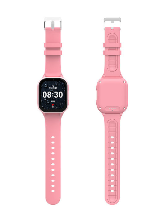 Wonlex Παιδικό Smartwatch KT19 με GPS & Κάμερα Ροζ