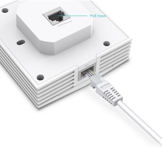 TP-LINK EAP650-Wall v2 Access Point Wi‑Fi 6 Dual Band (2.4 & 5GHz)