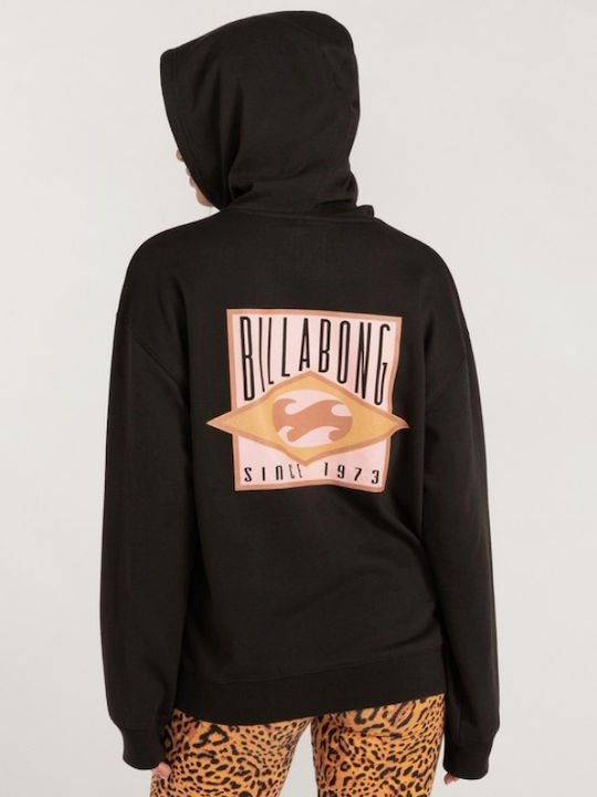 Billabong Women's Hooded Sweatshirt Black