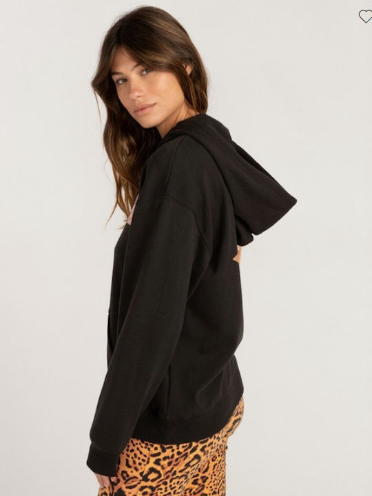Early Days Women's Sweatshirt Hooded Black