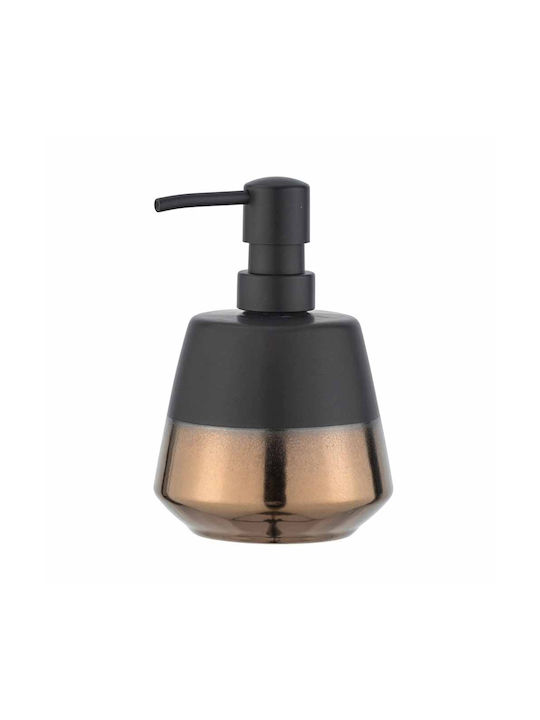 Wenko Brandol Dispenser Κεραμικό Μαύρο 250ml