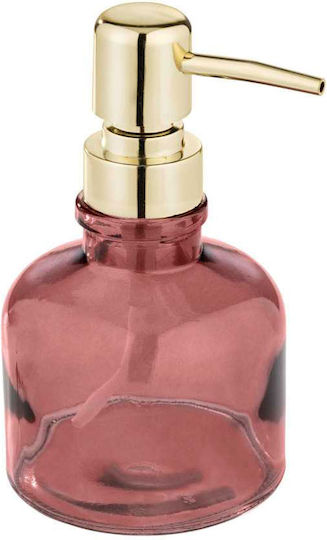 Wenko Atessa Spender Glas Rosa 200ml
