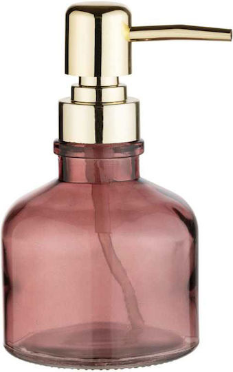Wenko Atessa Dispenser Γυάλινο Ροζ 200ml Wenko Atessa Dispenser Γυάλινο Ροζ 200ml