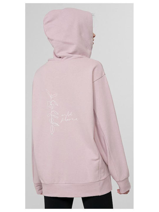 Outhorn Women's Hooded Sweatshirt Pink