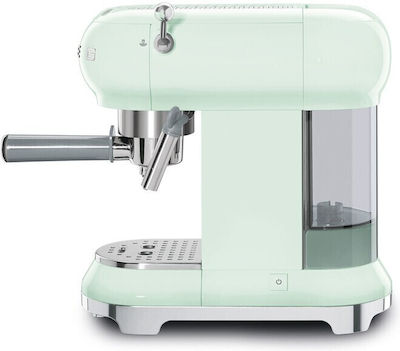 Smeg Mașină de cafea espresso 1350W Presiune 15bar Pastel Green