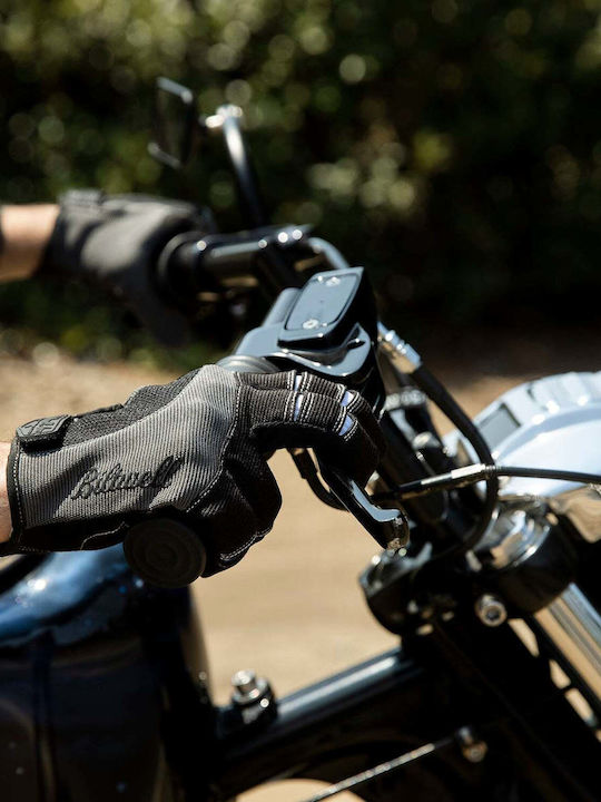 Biltwell Moto Мъжки Мотоциклетни ръкавици Gray / Black
