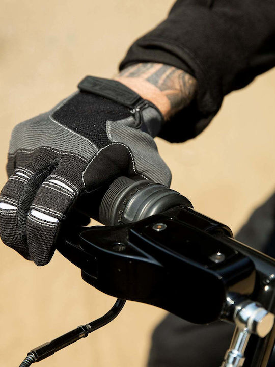 Biltwell Moto Мъжки Мотоциклетни ръкавици Gray / Black