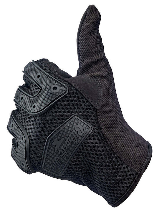 Biltwell Anza Мъжки Мотоциклетни ръкавици 4 Сезона Black Out