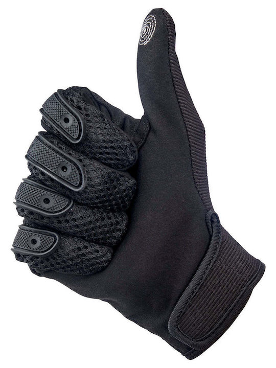 Biltwell Anza Мъжки Мотоциклетни ръкавици 4 Сезона Black Out