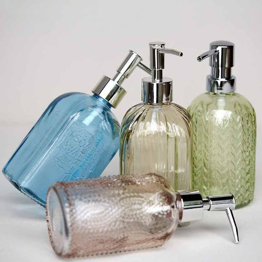 Wenko Vetro Επιτραπέζιο Dispenser Γυάλινο Μπεζ 520ml