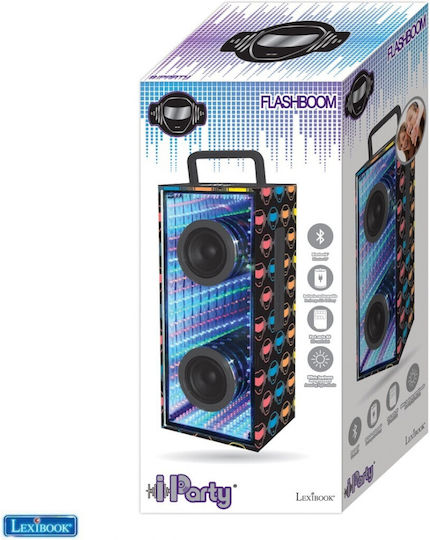 Lexibook iParty Bluetooth Speaker 12W with Battery Life up to 7 hours Multicolour