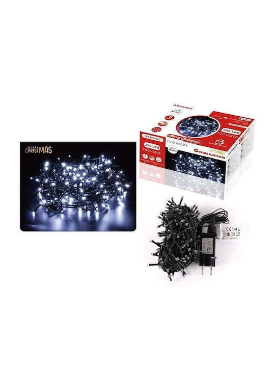 200 Lights LED 13m. Cold White in String 1pcs 200 Lights LED 13m. Cold White in String 1pcs